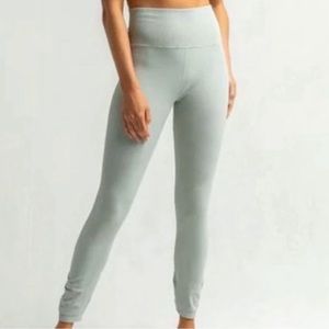 Free People Movement Good Karma 2-Pocket Leggings (Sea Glass)